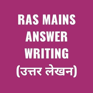 RAS MAINS ANSWER WRITING GROUP