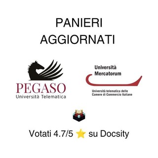 Elenco panieri 📚