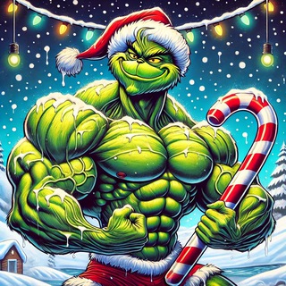 Oiled up Grinch