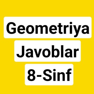 Geometriya 8-sinf Javoblar