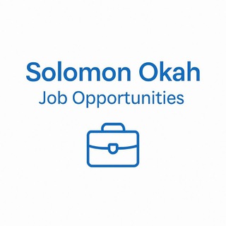 Solomon Okah(Job Opportunities) Official